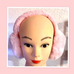 Pink Winter Earmuffs ~ Warm Plush Earmuffs ~ Foldable And Storable ~ OSFM